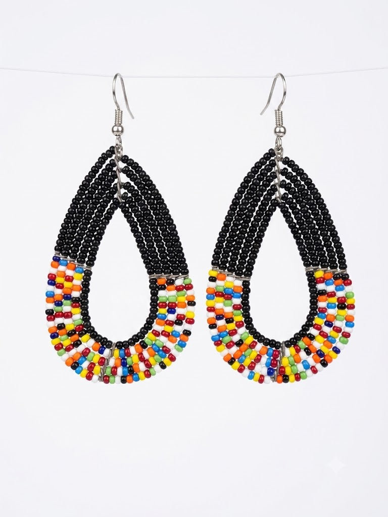 Creole Hoop Pearl Earrings No. 1
